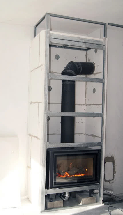 Montaż kominka z instalacją DGP Montaż kominka z instalacją DGP