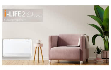 Klimakonwektory serii i-LIFE2-SLIM w ofercie Mitsubishi 